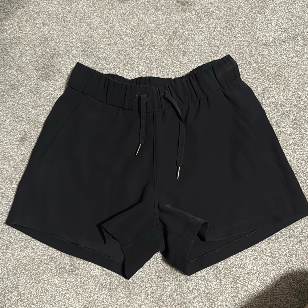 Black Lululemon Shorts.
